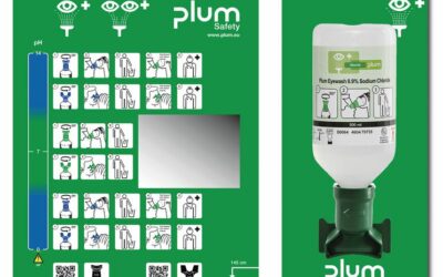 Station de lavage oculaire 1 flacon 500ml lave œil